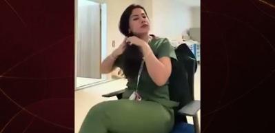 Ter&ouml;r propagandası su&ccedil;lamasıyla g&ouml;zaltına alınan hemşire g&ouml;revden uzaklaştırıldı