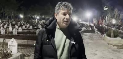 6 Şubat&rsquo;ın &uuml;&ccedil;&uuml;nc&uuml; yılında Kapı&ccedil;am Mezarlığı&rsquo;nda duygu dolu anlar