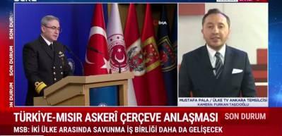 T&uuml;rkiye ve Mısır arasında yeni d&ouml;nem: Askeri &ccedil;er&ccedil;eve anlaşması imzalandı