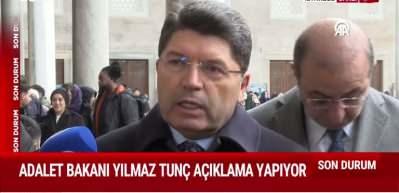 Adalet Bakanı Yılmaz Tun&ccedil; su&ccedil;a s&uuml;r&uuml;klenen &ccedil;ocuklar hakkında konuştu