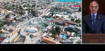 Bakan Ersoy Hatay&rsquo;dan duyurdu! Tarihin kara sayfası kapanıyor