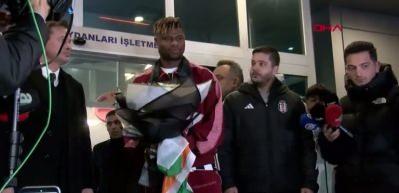 Beşiktaş, Emmanuel Agbadou&rsquo;yu İstanbul&rsquo;a getirdi