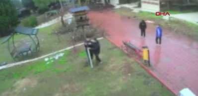 Dinozor Park&rsquo;ta kuş yuvasını par&ccedil;alayan 4 &ccedil;ocuğa ev hapsi