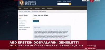 Epstein belgeleri! Bağlantılar ortaya &ccedil;ıktı!