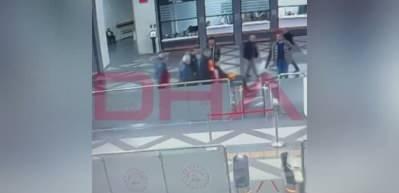 Jandarmayı şehit eden saldırganın adliye binasına geliş anı ortaya &ccedil;ıktı