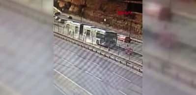 K&uuml;&ccedil;&uuml;k&ccedil;ekmece'deki metrob&uuml;s kazası sonrası tutuklanan şof&ouml;r tahliye edildi