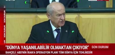 MHP lideri Bah&ccedil;eli kararımız net diyerek Ter&ouml;rs&uuml;z T&uuml;rkye vurgusunda bulundu!