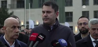 Murat Kurum: Deprem b&ouml;lgesinin derdi bizim derdimiz, ne konuşursak yapacağız