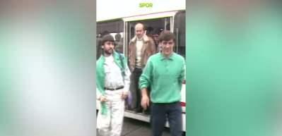 T&uuml;rk futbolunda nostalji r&uuml;zgarı: 1989 yılında Milli takımımızın deplasman d&ouml;n&uuml;ş&uuml;...