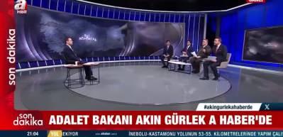 Adalet Bakanı Akın G&uuml;rlek, CHP'nin yemin t&ouml;renindeki k&uuml;rs&uuml; işgali hakkında konuştu