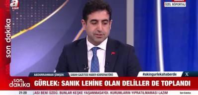 Adalet Bakanı G&uuml;rlek: Maddi deliller var, MASAK raporları var