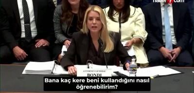 ABD Meclisi karıştı: Epstein faillerini soranlara bağırdı! &lsquo;Af&rsquo; sorusunu cevaplayamadı