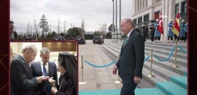 Erdoğan'ın hediye ettiği tespih Yunan basınında: "G&ouml;r&uuml;şmenin perde arkası"