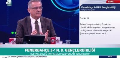  MHK'nin eski başkanı Mustafa &Ccedil;ulcu, Fenerbah&ccedil;e'nin penaltısı i&ccedil;in zehir zemberek s&ouml;zler kullandı