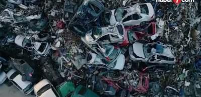 Hurda ara&ccedil;ta b&uuml;y&uuml;k d&uuml;ğ&uuml;m &ccedil;&ouml;z&uuml;l&uuml;yor!