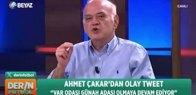 Ahmet &Ccedil;akar'dan Fenerbah&ccedil;e ma&ccedil;ı i&ccedil;in olay yorum: VAR odası g&uuml;nah adası