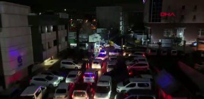 İstanbul'da organize su&ccedil; &ouml;rg&uuml;tlerine y&ouml;nelik şok baskınlar kameralara yansıdı