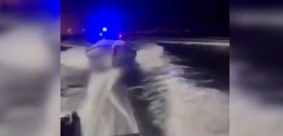 Kocaeli&rsquo;de nefes kesen kovalamaca! Ka&ccedil;ak midye avcıları'nın ka&ccedil;ışı kameraya yansıdı