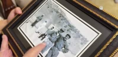 Konyaspor'un G&uuml;ney Koreli oyuncusu Jinho Jo, 96 yaşındaki Kore gazisi ile buluştu