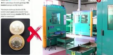 Madeni 10 TL iddiası! A&ccedil;ıklama geldi