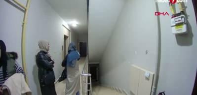 Mardin'de hırsızlık girişimi kamerada: Kapıyı kimlik kartıyla zorladılar