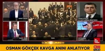 Osman G&ouml;k&ccedil;ek Meclis'teki gerilimi anlattı: K&uuml;rs&uuml;ye saldırarak sinkaflı laflar s&ouml;ylediler