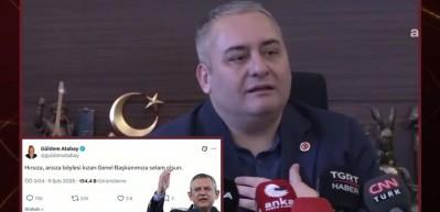 &Ouml;zg&uuml;r &Ouml;zel&rsquo;in utandıran k&uuml;f&uuml;rlerine kadın yardımcısından destek! &lsquo;B&ouml;ylesi kızan başkanım&rsquo;