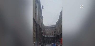 Rusya&rsquo;da mucize kurtuluş kamerada!