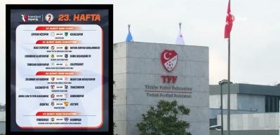 TFF'den S&uuml;per Lig'de 23. hafta fikst&uuml;r&uuml;ne 'Ramazan' d&uuml;zenlemesi! 