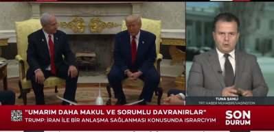 Trump'tan Netanyahu'ya "İran'la m&uuml;zakereler, anlaşma sağlanıp sağlanamayacağı g&ouml;r&uuml;lene kadar s&uuml;recek" mesajı