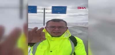 Umreye gitmek i&ccedil;in yaya olarak yola &ccedil;ıkan İbrahim: İlahi aşk ağır bastı