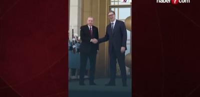 Vucic: Cumhurbaşkanı Recep Tayyip Erdoğan b&uuml;y&uuml;k bir d&uuml;nya lideridir