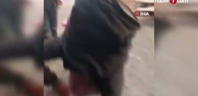 Yer: Ankara! Zihinsel engelli şahsı ayağından bağlayıp vince astılar