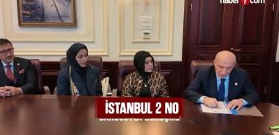 Adalet Bakanı G&uuml;rlek, İstanbul 2 No'lu Barosunun başkan ve y&ouml;netimi ile g&ouml;r&uuml;şt&uuml;