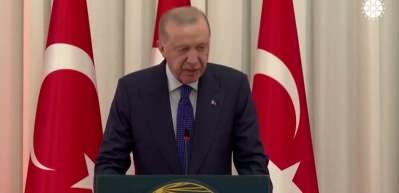 Cumhurbaşkanı Erdoğan: Afrika boynuzunun yabancı g&uuml;&ccedil;lerin m&uuml;cadele alanına &ccedil;evrilmemesi gerektiğine inanıyoruz