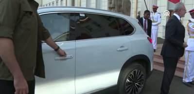 Cumhurbaşkanı Erdoğan, Etiyopya Başbakanı Ahmed'e Togg hediye etti