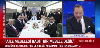 Cumhurbaşkanı Erdoğan: &ldquo;Aile meselesi basit bir konu değil&rdquo;