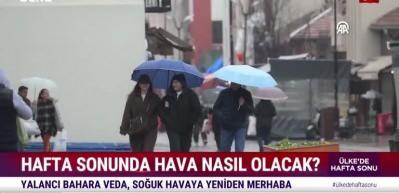 Hafta sonu yurt genelinde yeni yağışlı sistem etkili olacak