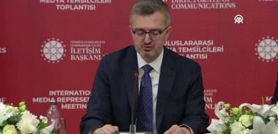 İletişim Başkanı Burhanettin Duran "Vicdana aykırıdır!"' diyerek İsrail'e sert tepki g&ouml;sterdi