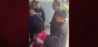 K&ouml;y okulu &ouml;ğretmeni Davinson Sanchez'in gol&uuml;n&uuml; b&ouml;yle anons etti