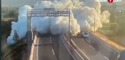 Şili'de doğal gaz taşıyan kamyon patladı! 4 &ouml;l&uuml;, 17 yaralı