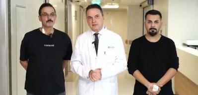 Taburcu olan &uuml;nl&uuml; oyuncu Ufuk &Ouml;zkan'dan organ bağışı &ccedil;ağrısı