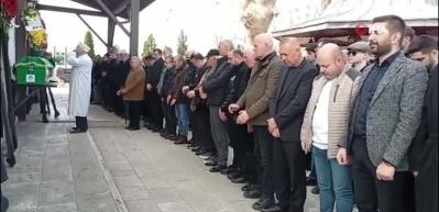 Tayfur Havut&ccedil;u'nun vefat eden babası Sakarya'da toprağa verildi