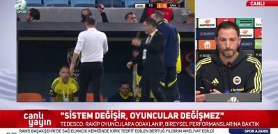 Tedesco: &ldquo;Rakipler i&ccedil;in daha &ouml;ng&ouml;r&uuml;lemez bir takım olduk&rdquo;