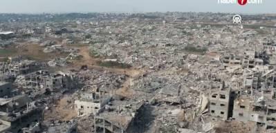 Trump y&ouml;netiminin Gazze'de 5 bin kişilik askeri &uuml;s inşa etmeyi planladığı &ouml;ne s&uuml;r&uuml;ld&uuml;