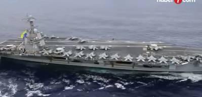 Umman Denizi&rsquo;nde İran-Rusya tatbikatı, ABD b&ouml;lgedeki askeri varlığını artırdı