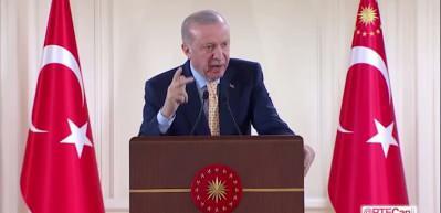 Başkan Erdoğan'dan sert mesaj: Kuzu postu giydirilmiş sırtlan s&uuml;r&uuml;lerinin farkındayız