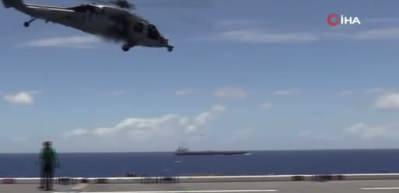 ABD, Hint Okyanusu'nda yaptırım uygulanan bir petrol tankerine el koydu