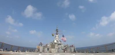 ABD, İran'a yapılan saldırının g&ouml;r&uuml;nt&uuml;lerini paylaştı!