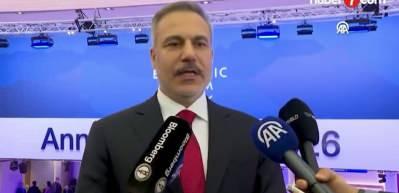 Bakan Fidan'dan telefon trafiği